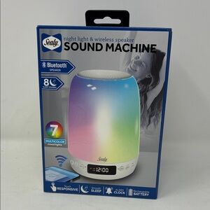 Sealy SL-HW-SN-105-WT Bluetooth Sleep Speaker, White